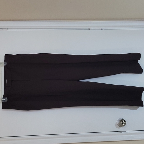 Ellen Tracy Career Pants Brown Size 12 - Picture 1 of 10